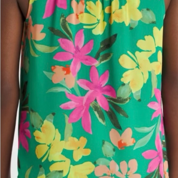 Daniel Rainn Molana Smocked Tank Blouse XXL - Picture 2 of 8